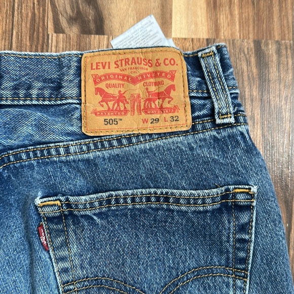 505 Levi’s Jeans Regular Size W29 x L32 - Picture 5 of 11